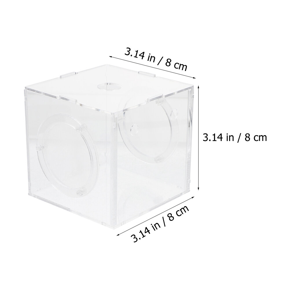 Прозрачная Коробка Для Инкубации Рыбок В Аквариуме Объемом 8X8X8Cm