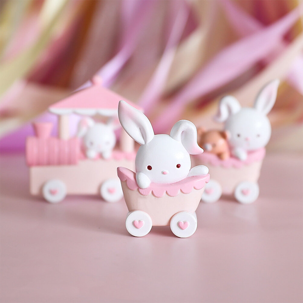 Набор Из 1 Штуки Для Украшения Торта Зайчик На День Рождения ИBaby Shower 6 5X5 5X1 5Cm