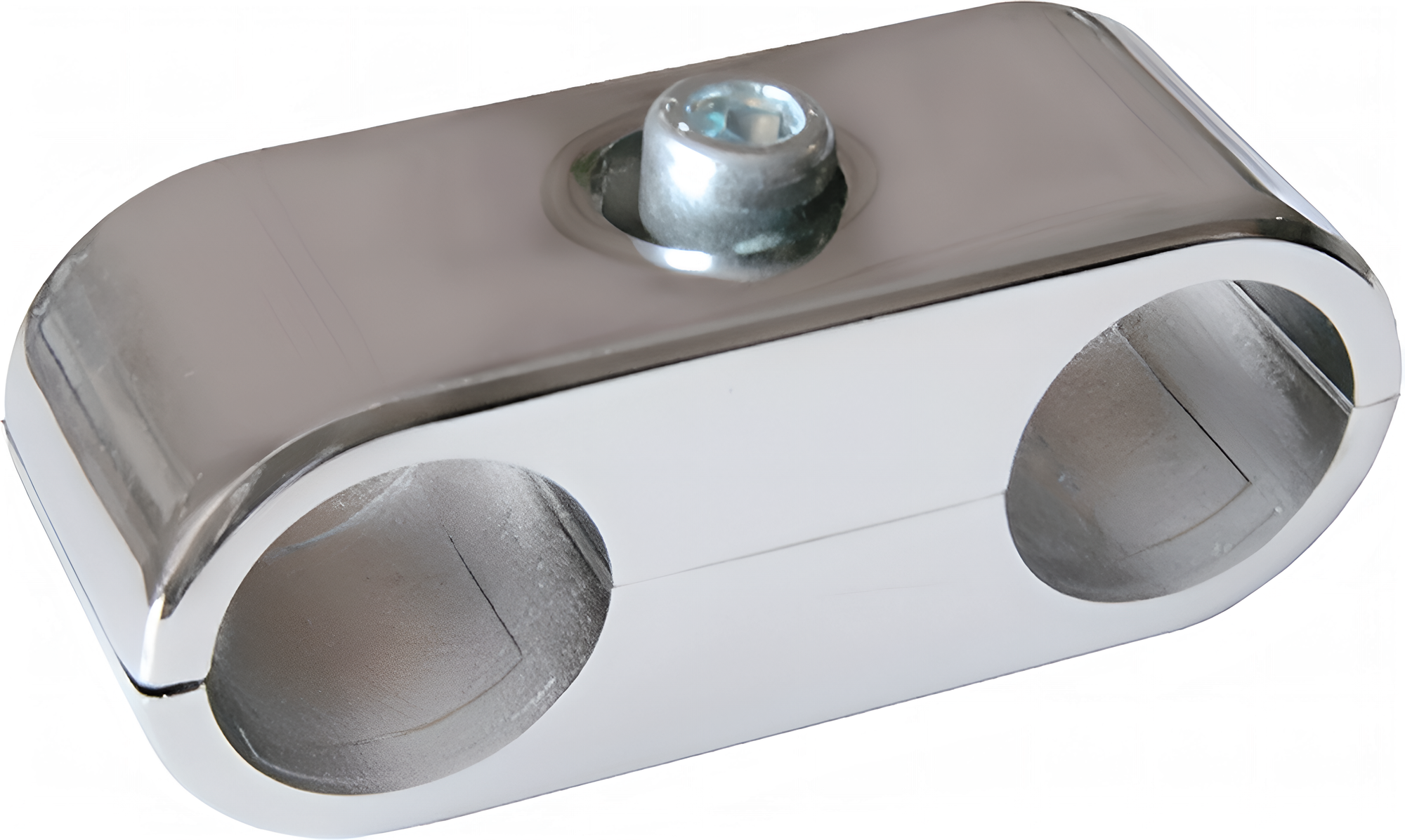 Держатель для труб параллельный, хром STARFIX (SMF-60051), алюминий, круглой сечение трубы