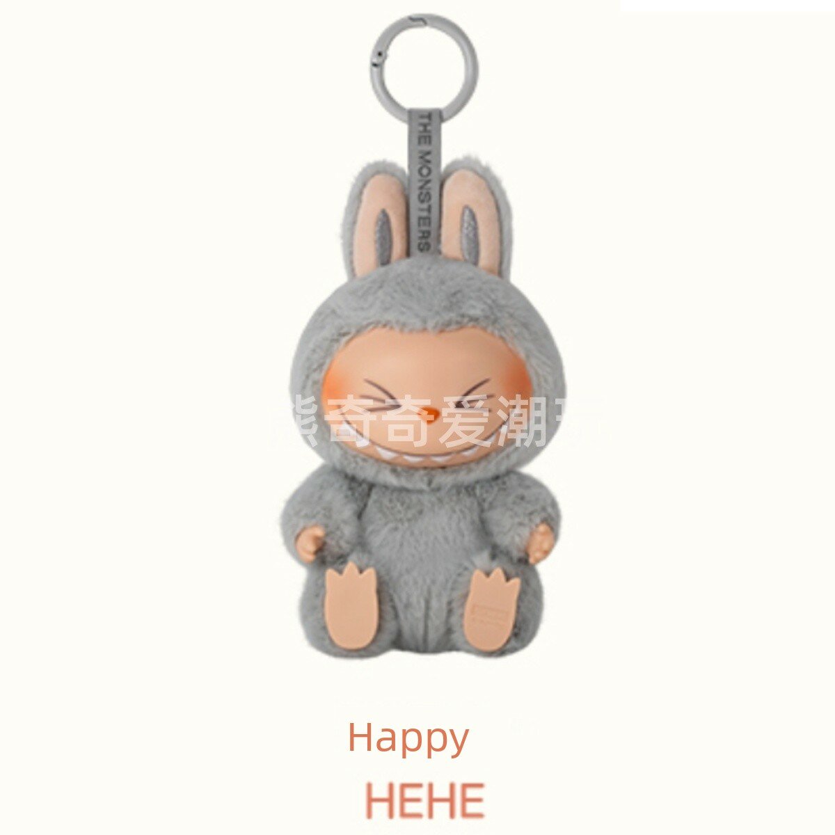 Подтвержденная фигура серии Labubu Hehe Happy Happy для коллекционной серии POP MART, нераспечатанная упаковка