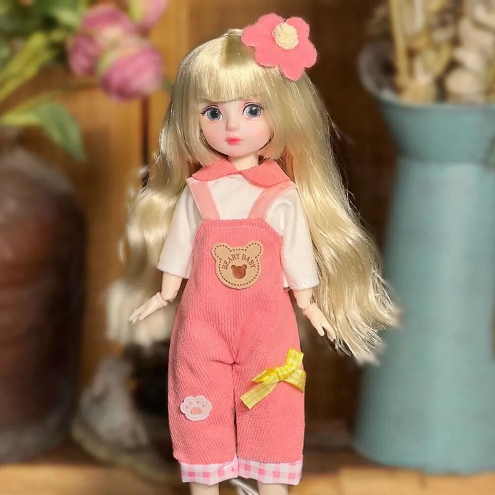 1 комплект 30 см кукла Bjd с одеждой, практичное изделие для повседневного использования дома и в поездках