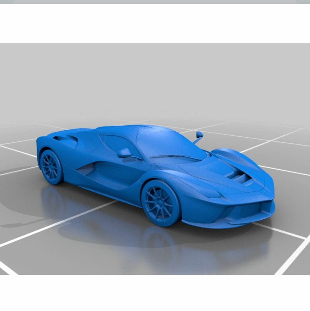 Ferrari LaFerrari. Масштабная модель 1:72.