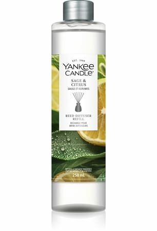 Наполнитель для ароматического диффузора Yankee Candle Sage & Citrus, 250 мл