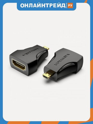 Изображение товара Адаптер-переходник Vention HDMI 19F/ micro HDMI 19M