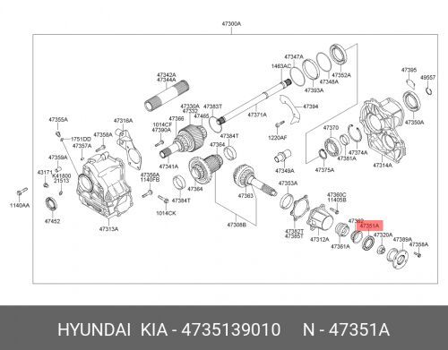 Уплотнительное Кольцо Головки Блока Цилиндров Org (Hyundai/Kia 4735139010)