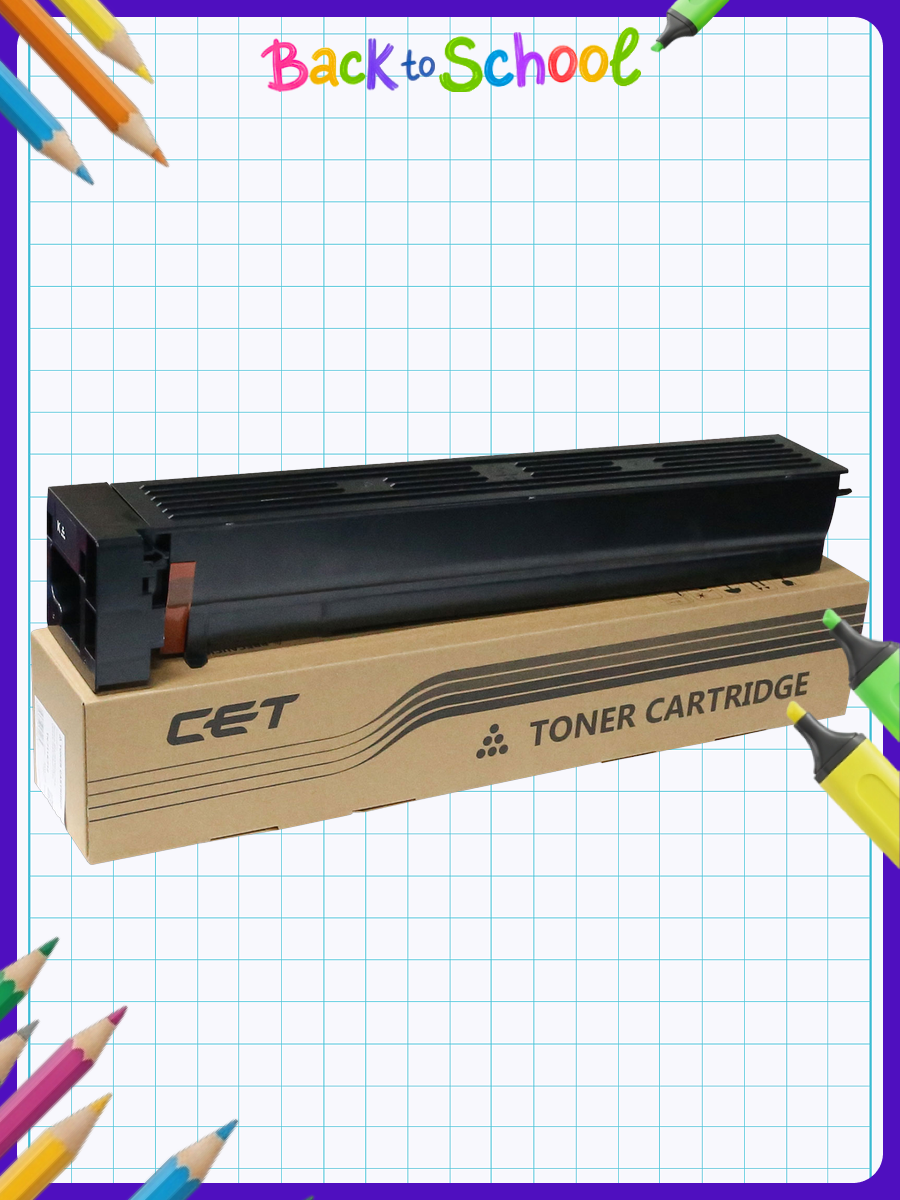 Тонер-картридж для лазерного принтера CET TN-711K для Konica Minolta Bizhub C454/C554/C454e/C554e, Black (CET7296)