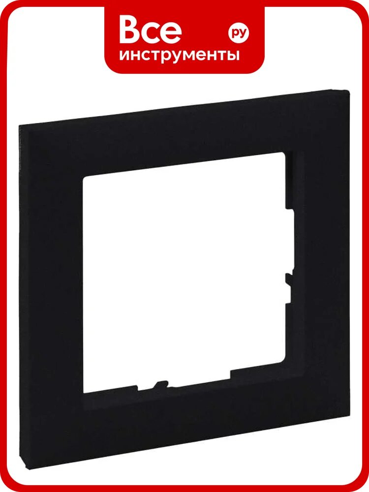 Рамка Legrand SUNO 1-постовая, антрацит 721521