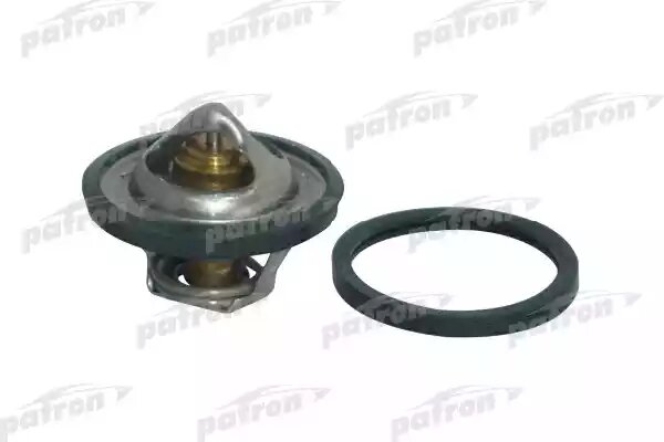 Термостат Patron PE21013, 92 °C, с прокладкой, для OPEL: ASCONA 1.2/1.3/1.6/1.8 72-88, ASTRA 1.4/1.6 91-05, CORSA A