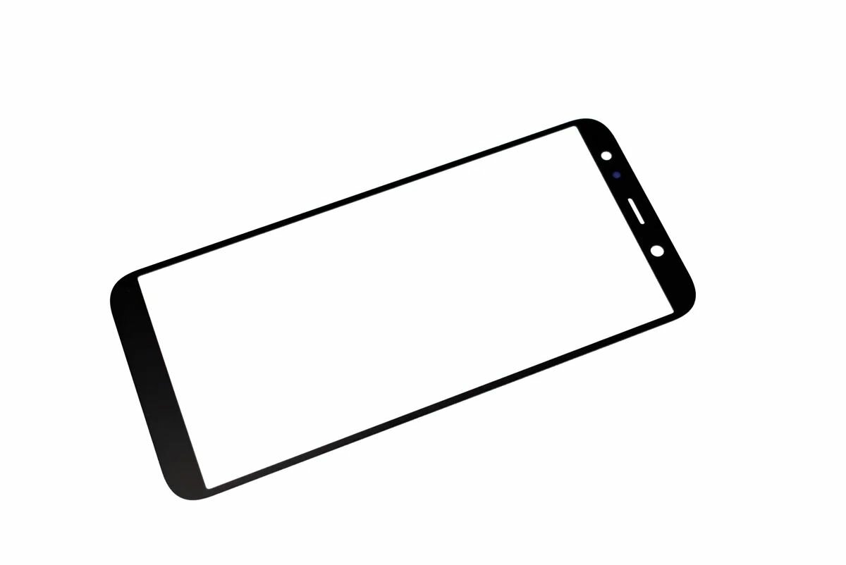 Стекло для переклейки Samsung Galaxy A6/J6 2018 A600/J600 с OCA пленкой черный