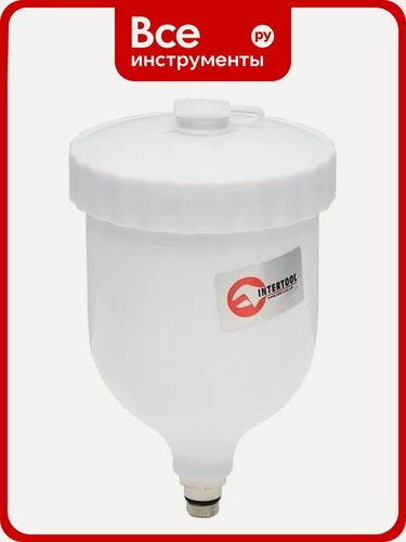 Изображение товара Бачок пластиковый INTERTOOL PT-1902 – верхний тип, наружная резьба стандартного диаметра, прочный резервуар