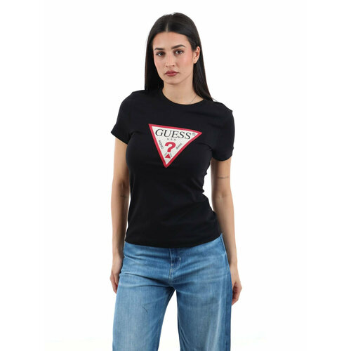 фото Футболка guess, 1 шт., размер l, черный