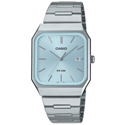 фото Наручные часы casio, серебристый