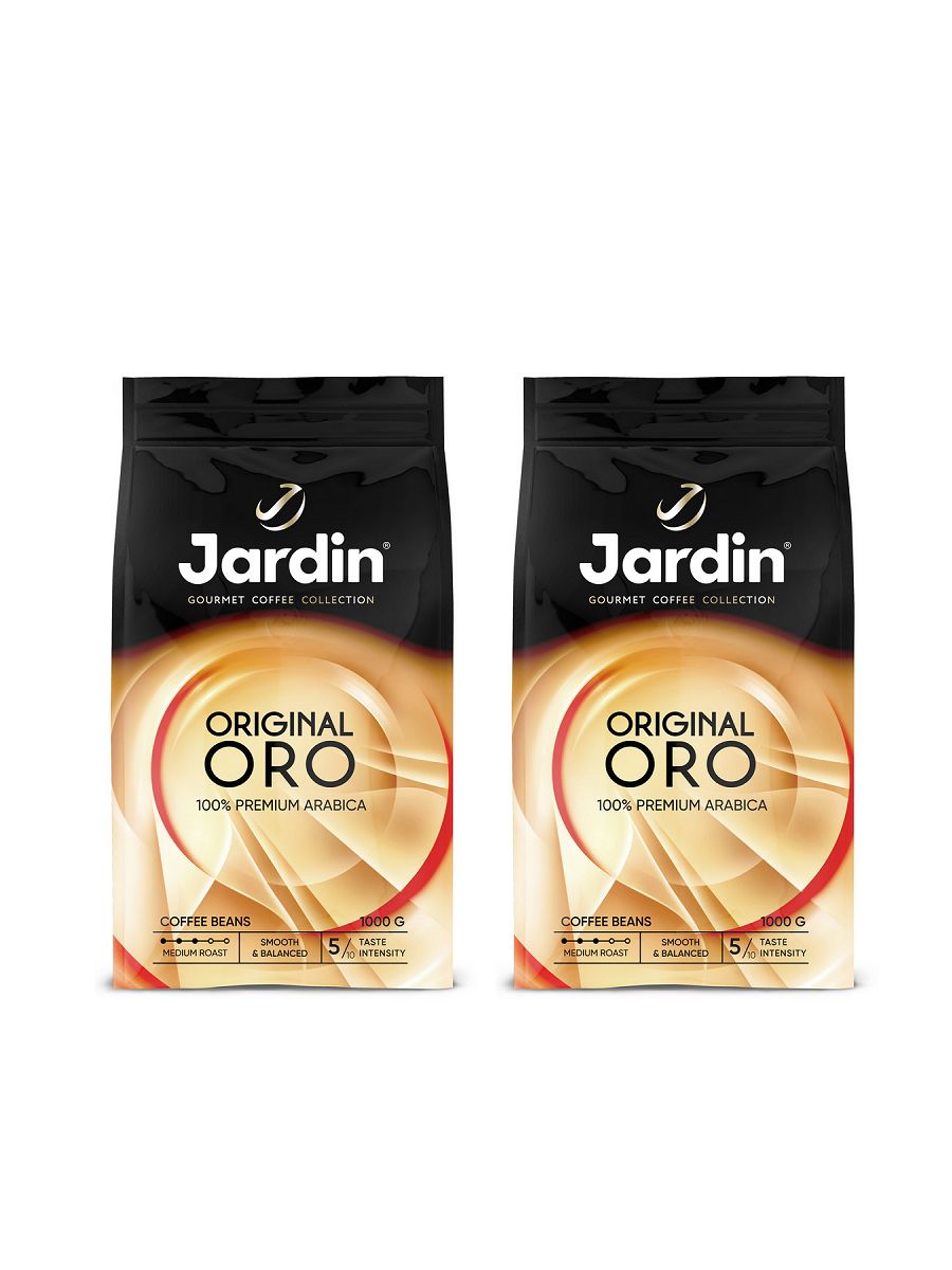 Jardin Кофе Oro в зернах, 1 кг, 2 шт