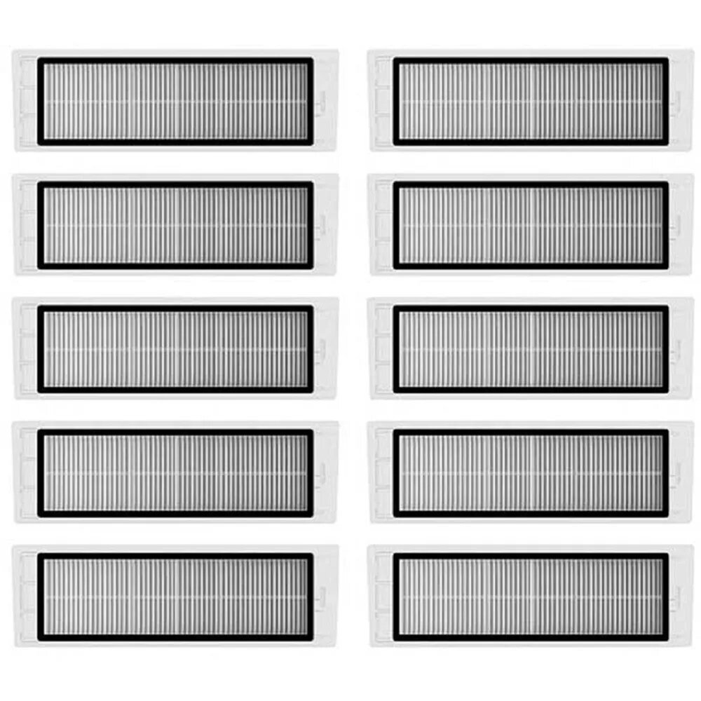 Hepa-фильтры для робота-пылесоса Xiaomi/Roborock S50, S5, S6, E4, E5, 1S SDJQR01RR. Набор 10 шт