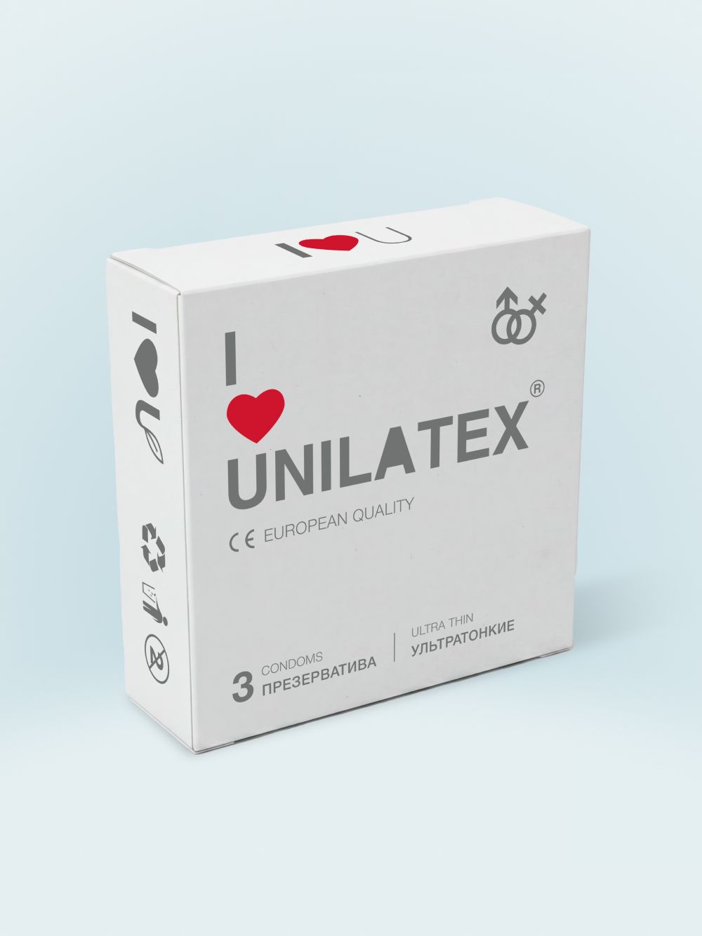 Презервативы UNILATEX UltraThin, 3 шт.
