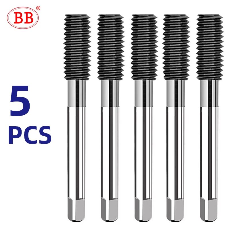 BB Fluteless Tap Forming для резьбы M4x0.7(5PCS), HSSCo-TiCN