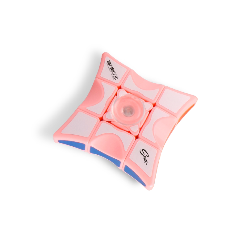 Qiyi Finger Control Limited Edition Коралловый цвет 3x3 Speed Cube, высокоскоростная головоломка для соревнований