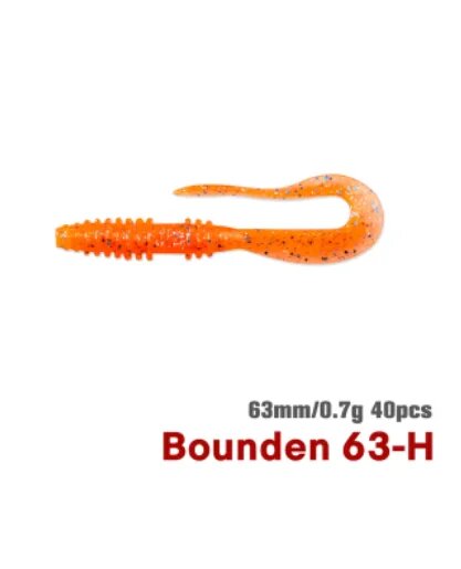 Приманка Bounden 63-H, 63 мм, 0.7 г, 40 шт, оранжевый