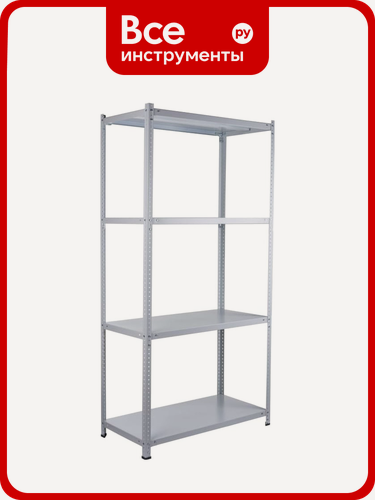 Изображение товара Металлический стеллаж Gigant 1800x1000x500 4 полки GST-181054