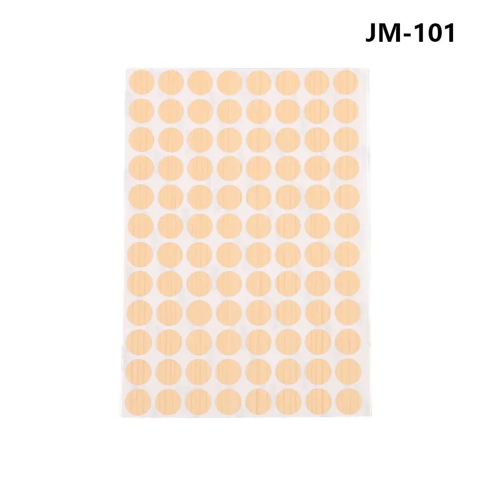 Самоadhesive заглушки для мебели, JM-101, 15 мм, 96 шт