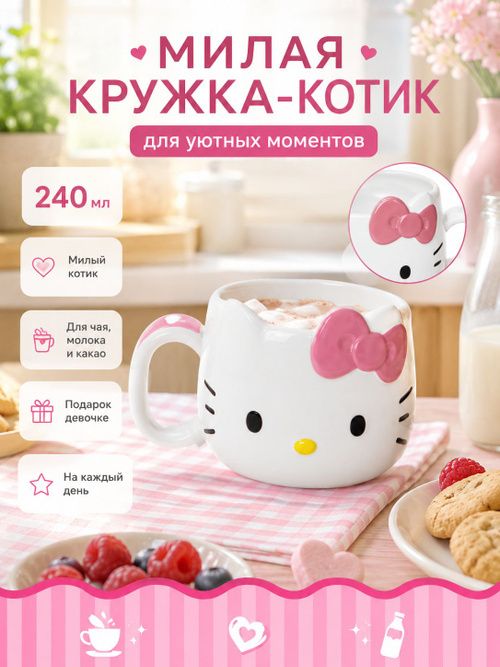 Кружка 240 мл 1 шт