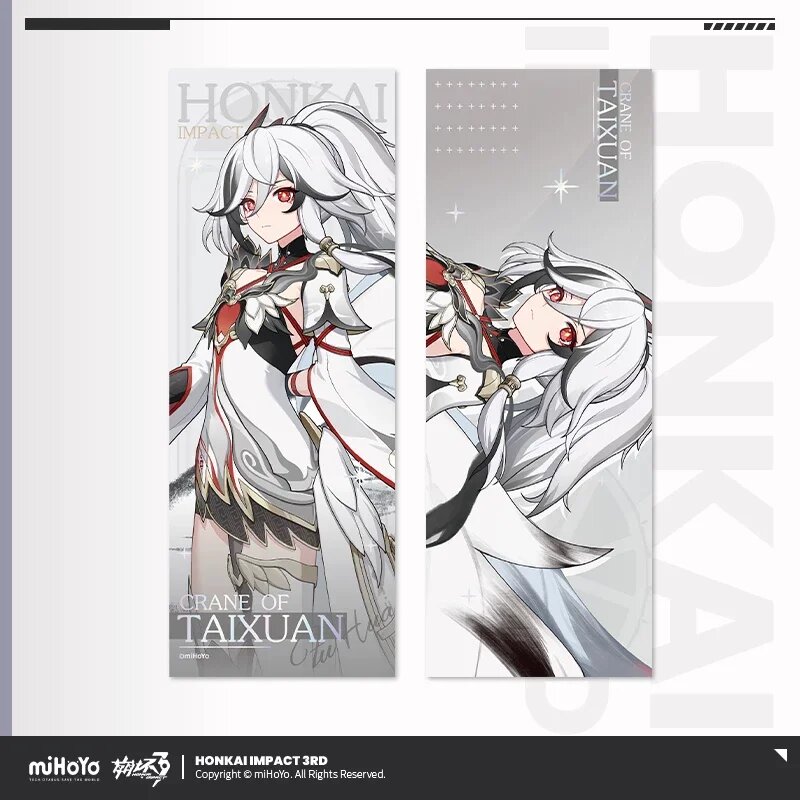 Мерч Sunsyea Honkai Impact 3rd от miHoYo, серия SFXC, набор из значка, брелока и Ticket Fu Hua-2