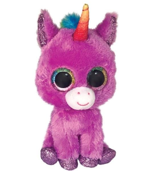 Мягкая игрушка TY Beanie Boos Rosette, фиолетовый, 15 см
