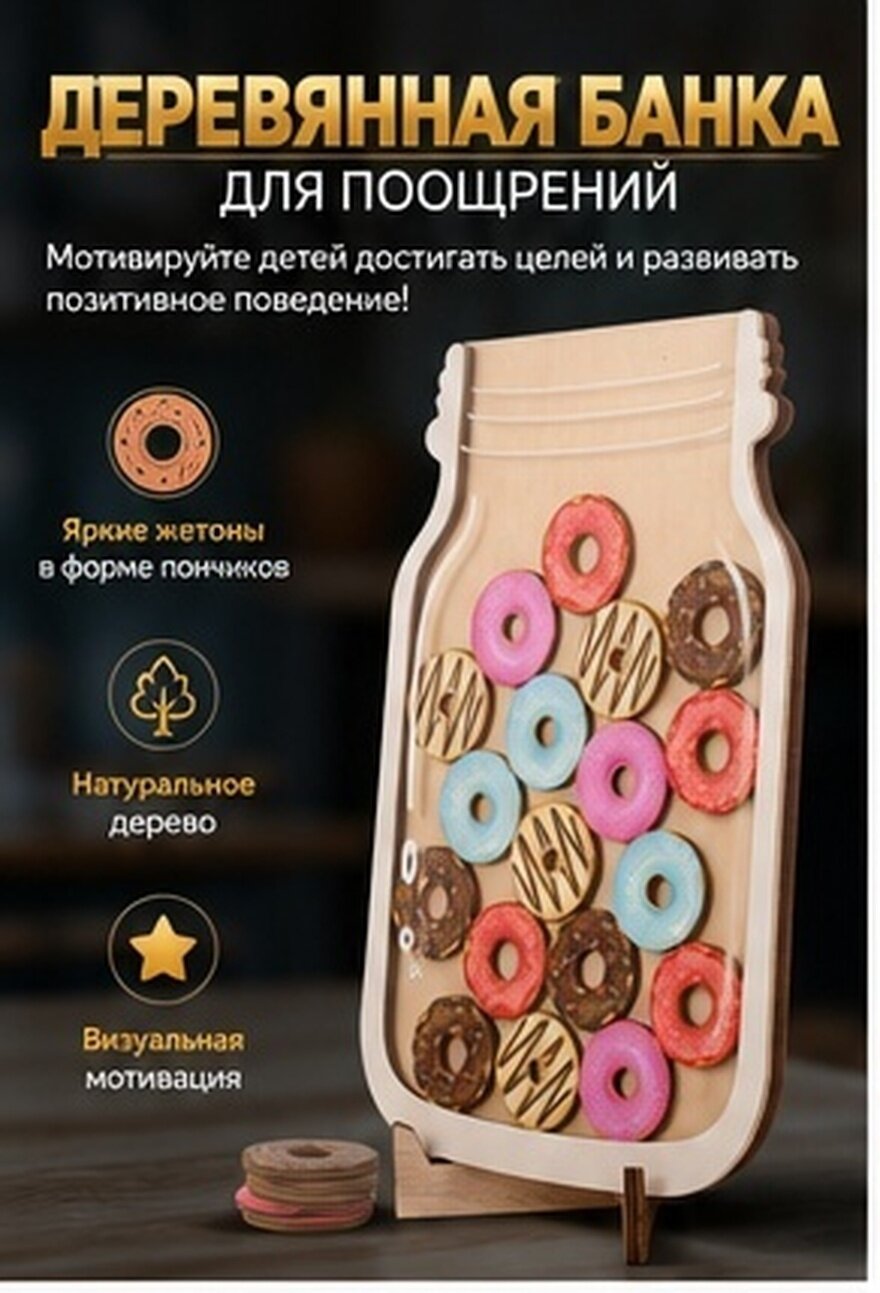 Набор Из 1 Шт Игровой Наградной Банки С Жетонами Для Детей Размер 21.00X13.70X12.50Cm