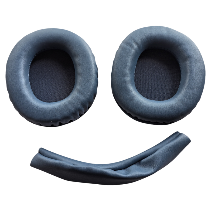 Набор амбушюра и накладки для наушников Audio-Technica ATH-SR30BT, синий цвет