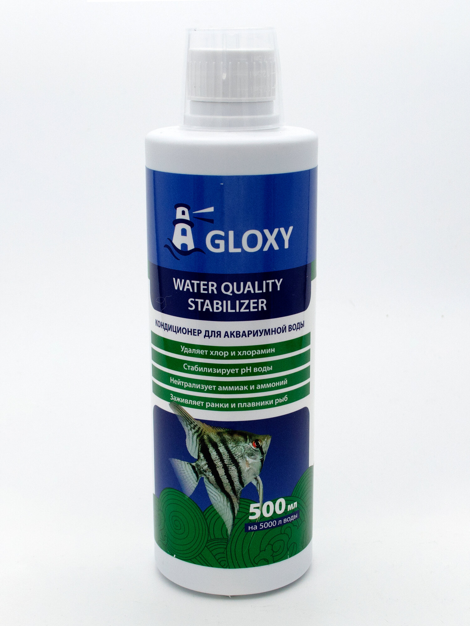 GLOXY Water Quality Stabilizer 500мл кондиционер для аквариума