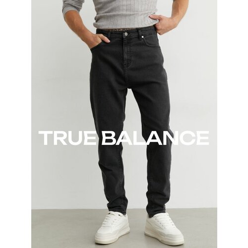 фото Джинсы true balance, размер 52-54, темно-серый