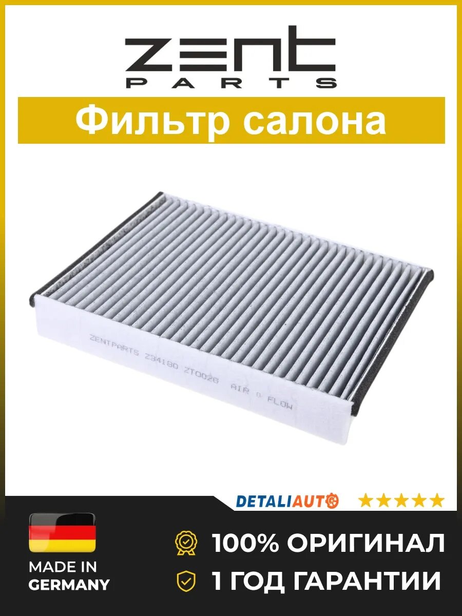 Фильтры салона Zentparts Z34180 Форд Куга 04 Ford Kuga 04