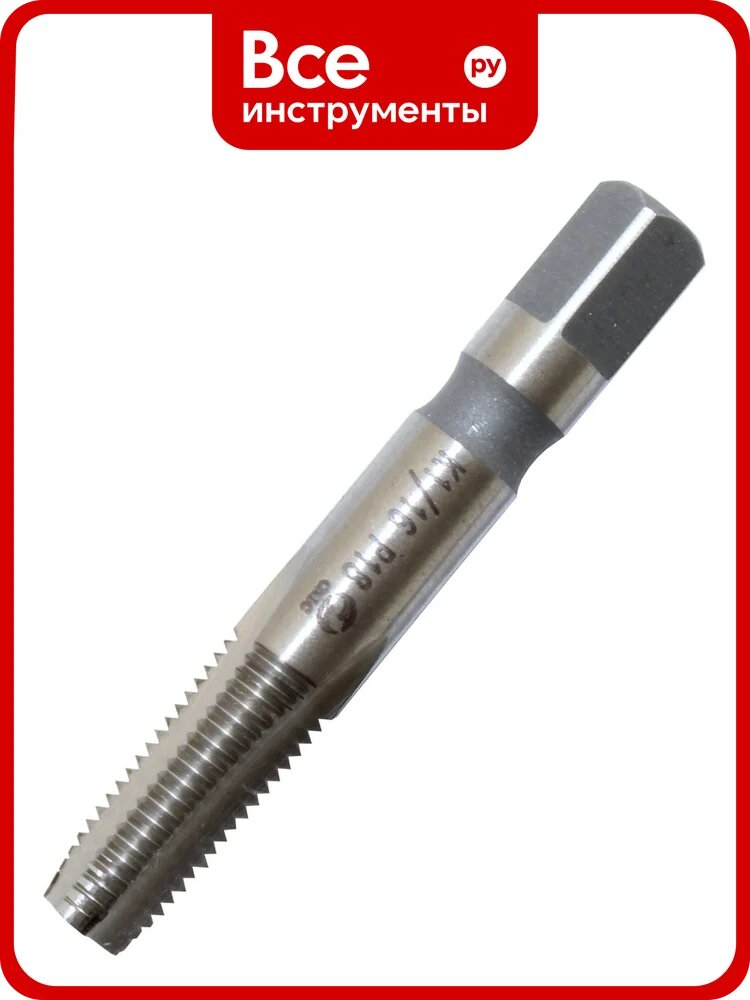 Метчик CNIC К 1/16" NPT Р18 конический дюймовый, машинно-ручной, 27 ниток/дюйм 37270