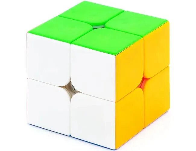 Скоростной Кубик Рубика MoYu 2x2 RS2 M 2х2 Магнитный / Головоломка для подарка