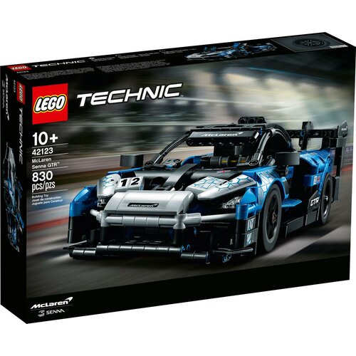 Конструктор LEGO Technic McLaren Senna GTR 42123, 830 деталей, от 10 лет
