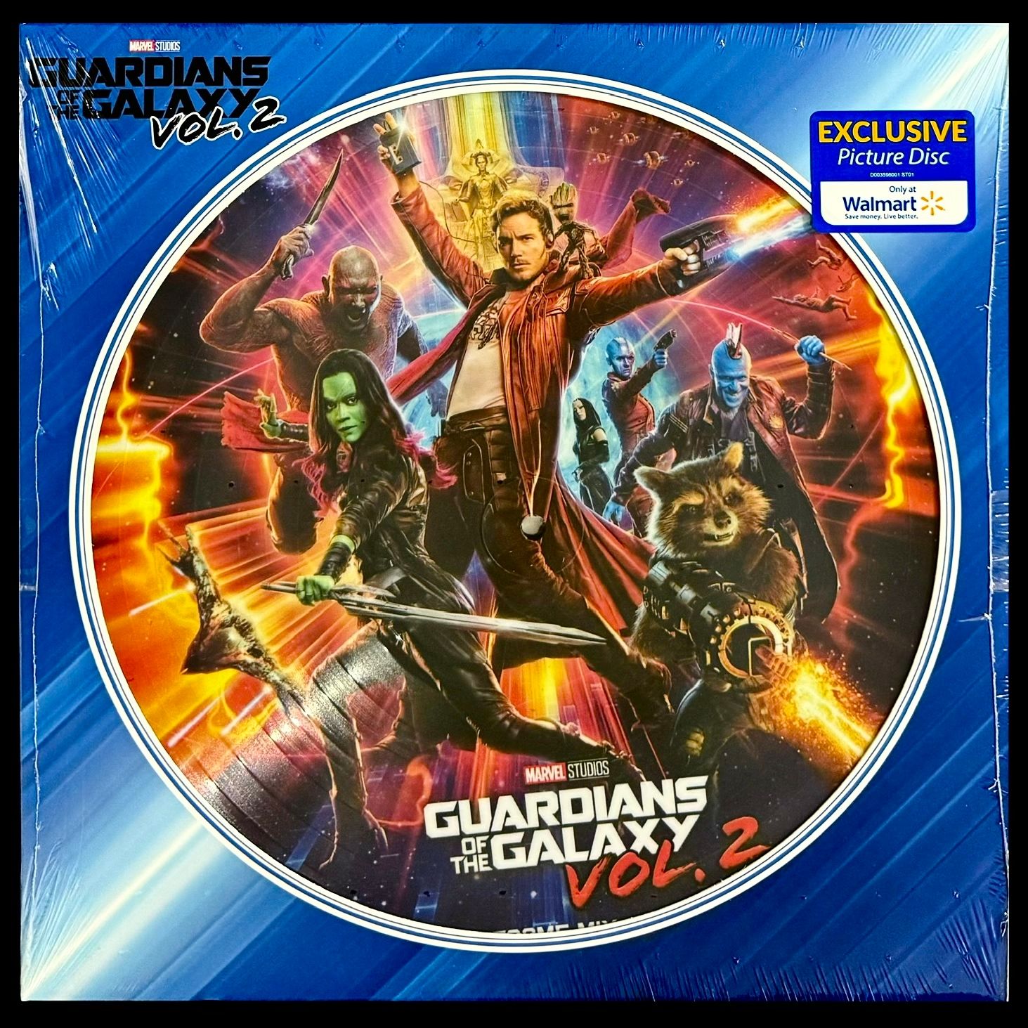 Виниловая пластинка OST 'Guardians Of The Galaxy Vol. 2' (LP, 2020, Hollywood) picture disc