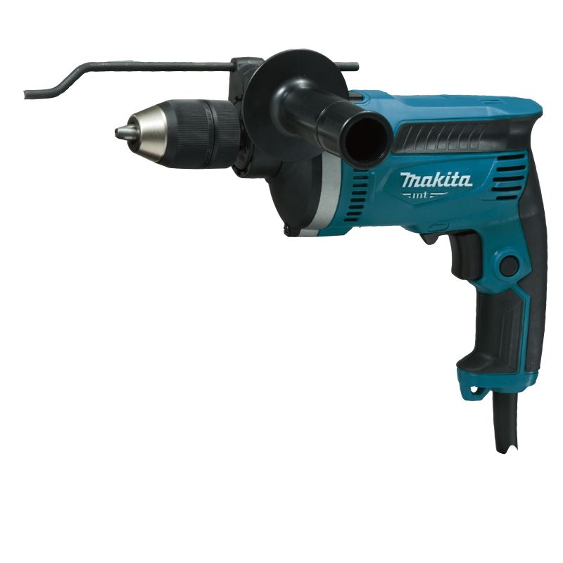Дрель ударная MAKITA 13мм, 710Вт, 3200 об/мин, БЗП, бетон 16 мм, 1 скорость, рукоятка + кейс