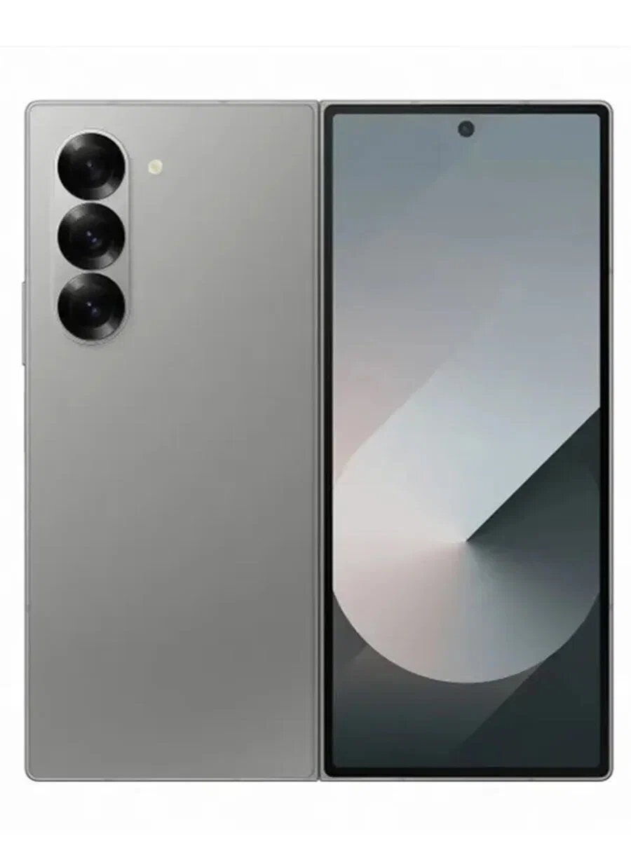 Смартфон Samsung Galaxy Z Fold6 12/512 ГБ, Dual: nano SIM + eSIM, Серебряная звездная ночь, NFC