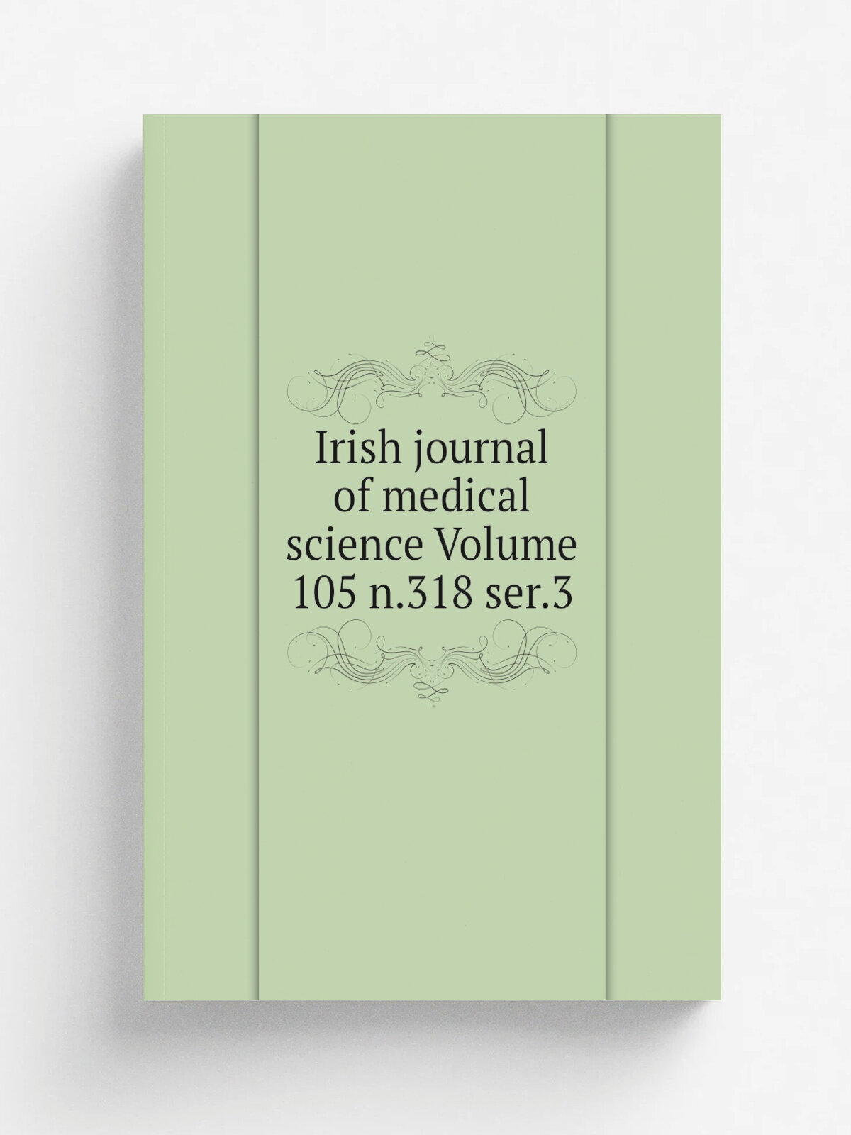 Irish journal of medical science Volume 105 n.318 ser.3