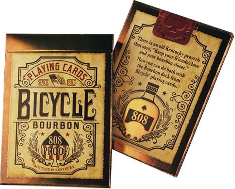 Настольная игра Bicycle Bourbon, игральные карты, 54 шт