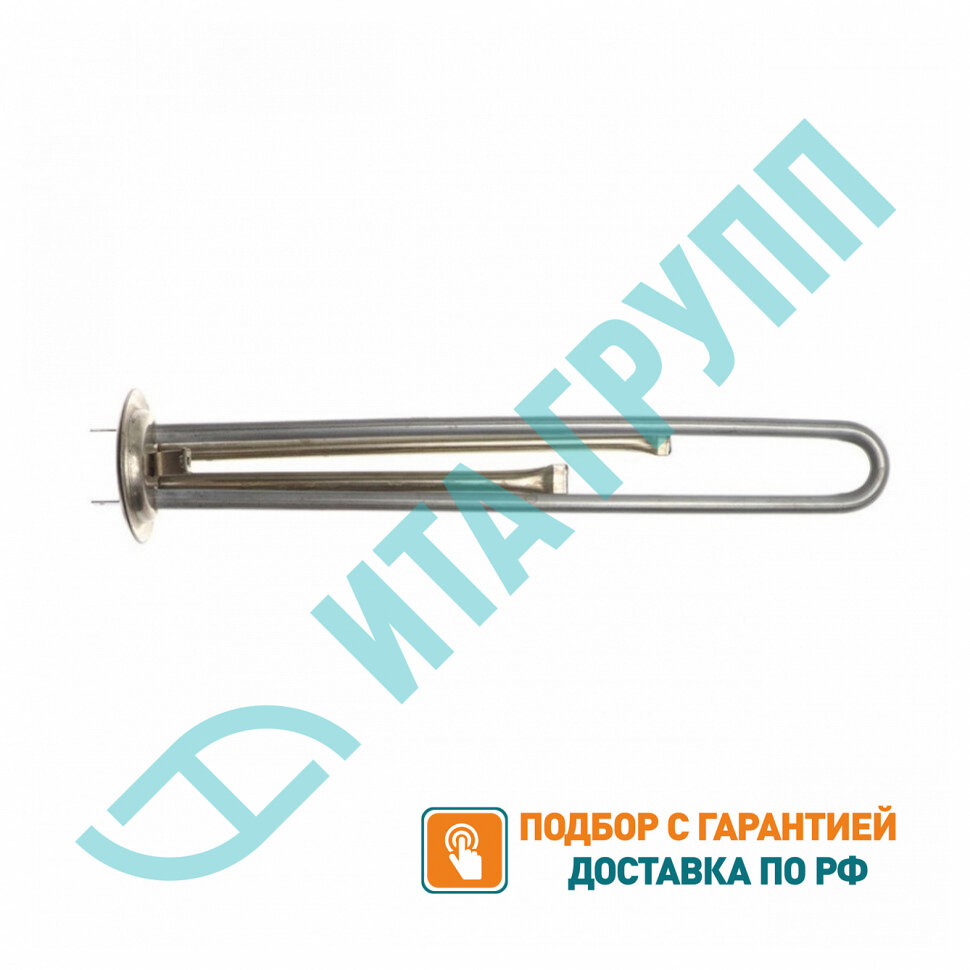 ТЭН 1,3кВт (1300Вт) RF для водонагревателя Thermex, Garanterm RZB, IF, ID, под анод М4, нерж, 10047