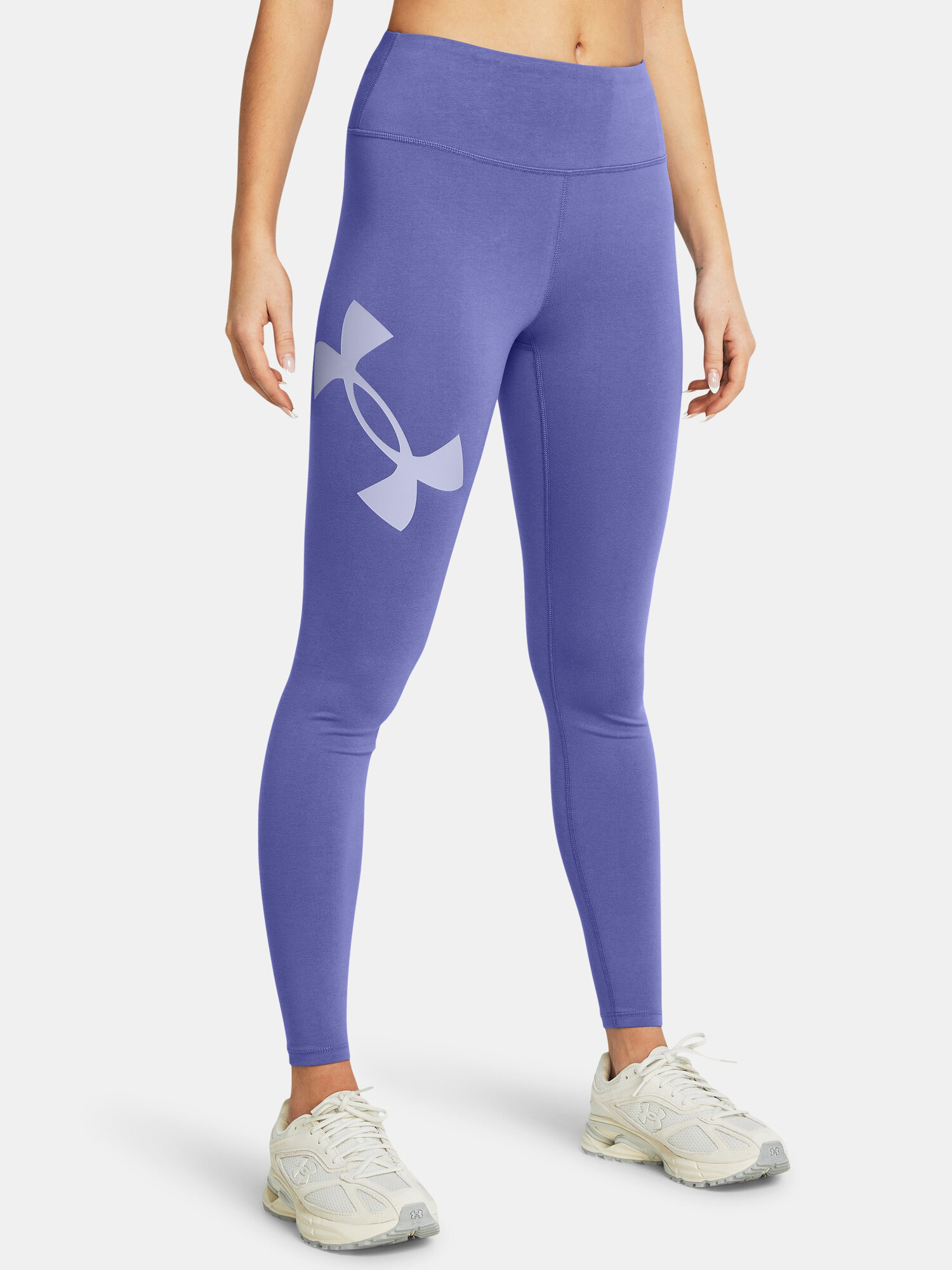Легинсы Under Armour Campus, размер XS, фиолетовый