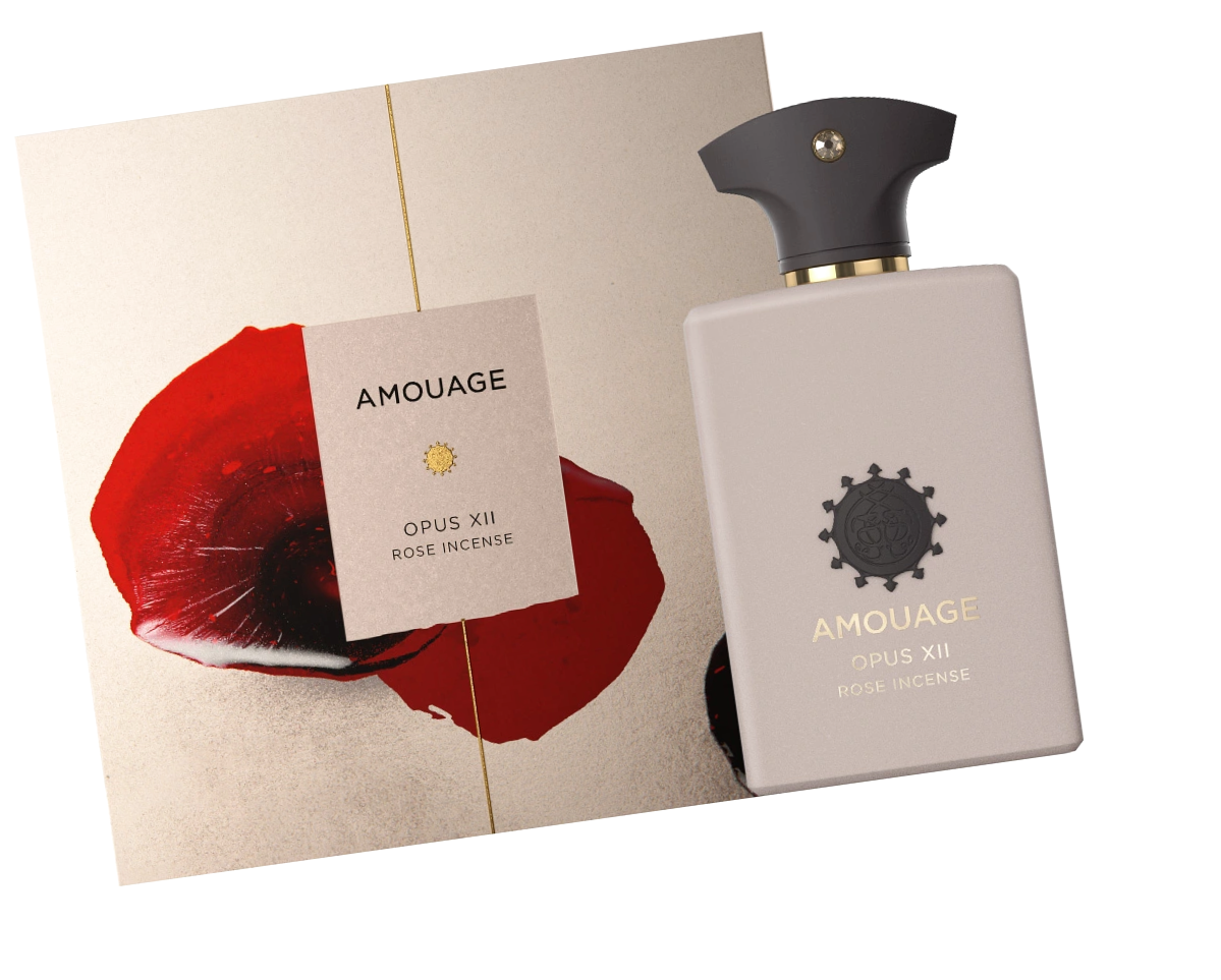 Духи унисекс Amouage Opus Xii Rose Incense 100 мл - Амуаж Опус 12 Либрари Коллекшн
