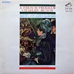 Винил LP CHARLES MUNCH, BOSTON SYMPHNONY ORCHESTRA 'A French Program Charles Munch' )1966 Japan press, gatefold, laminated, price 2,000, SRA-2152, ex+/near mint)
