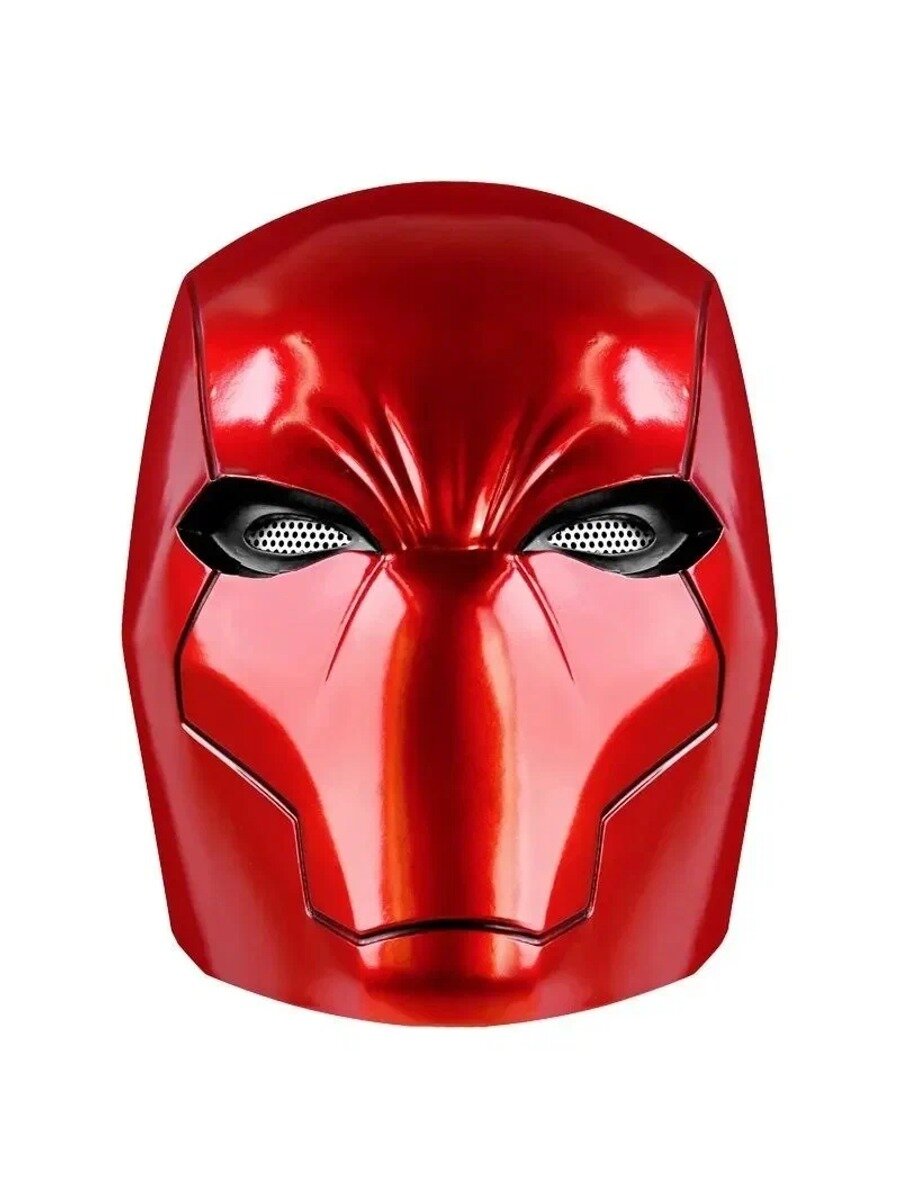 Маски Red Hood, Superhero шлем, Маска для Хэллоуина, Реквизит для вечеринки