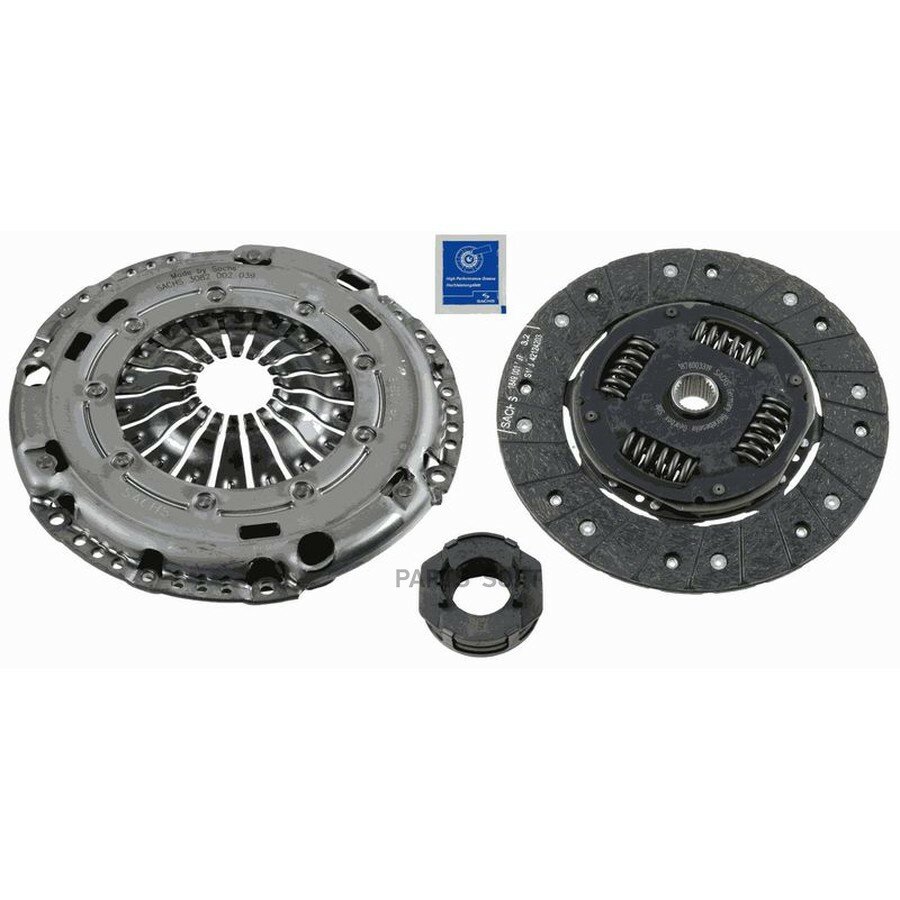 Комплект сцепления 1.4 TSI Seat Leon 12>, VW Golf, Passat 12>, Skoda Octavia 12> от официального дистрибьютора, SACHS, артикул 3000970074