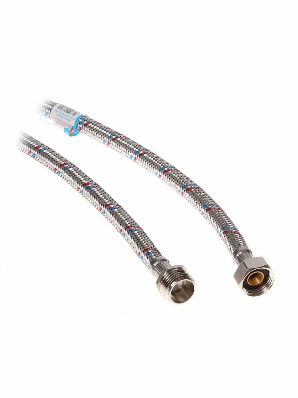 Подводка для воды AquaLine 1/2"х3 м, г-ш, латунь и нержавеющая сталь, для смесителя