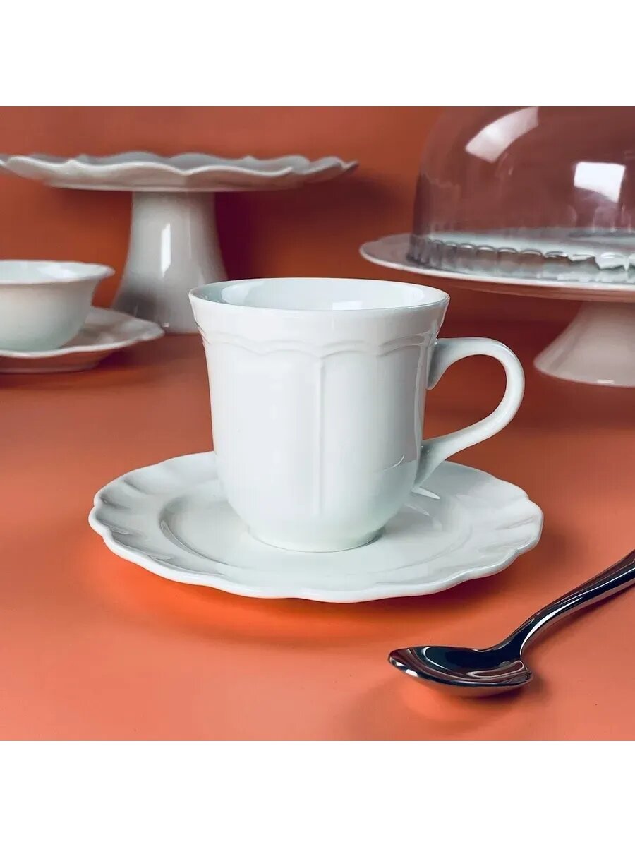 Чайный набор 12пр.220мл фарфор
