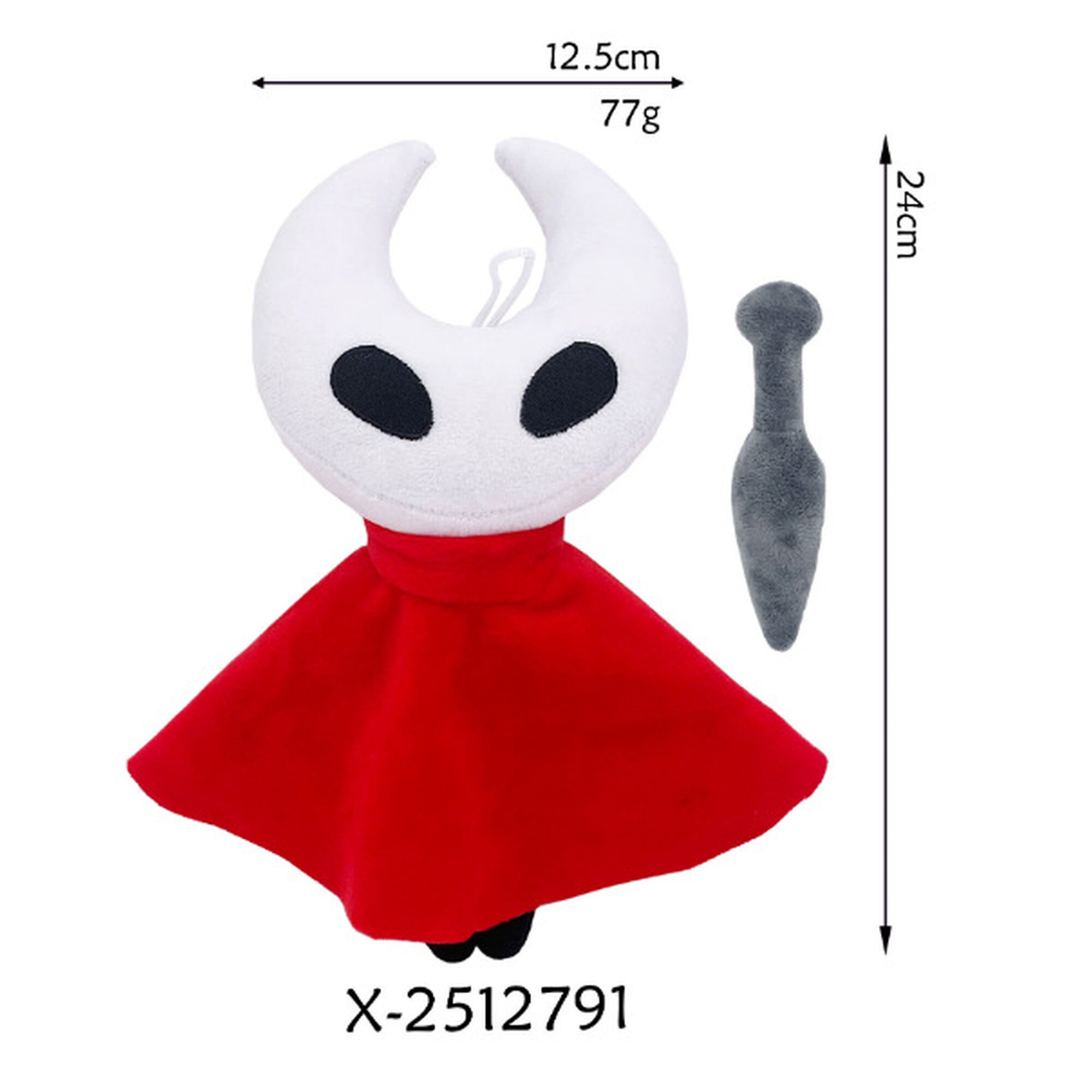 Плюшевая игрушка-кукла по мотивам Hollow Knight: Песнь Шелка, подарок на Циси.