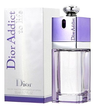 Женская туалетная вода Dior Addict To Life 50 мл - Кристиан Диор Аддикт Ту Лайф, зависимая